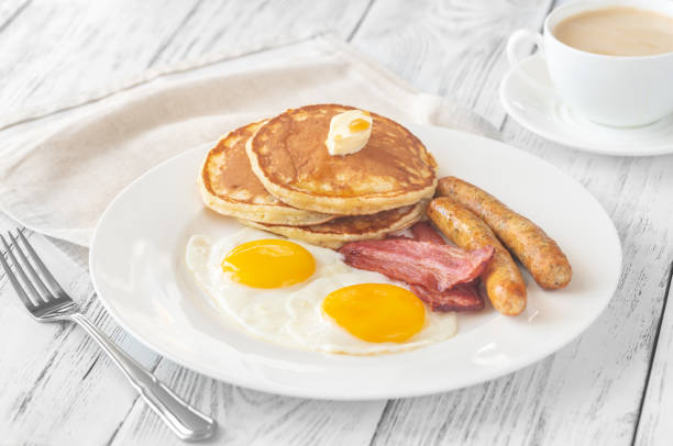 istock Portion of American breakfast 1174215878