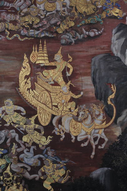 istock Ramayana epic paint at Wat Phra Kaew 1174225010