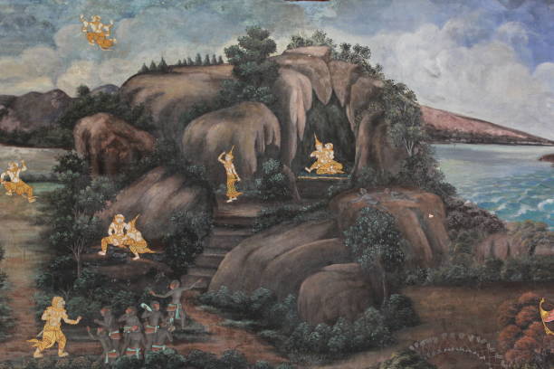 istock Ramayana epic paint at Wat Phra Kaew 1174225541