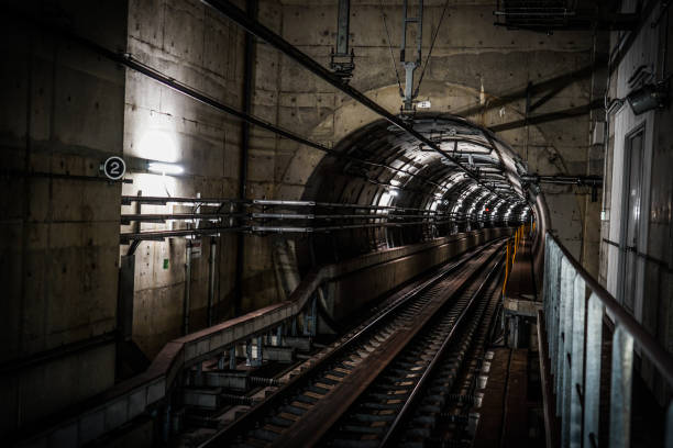 istock Sendai municipal subway tunnel 1174225839