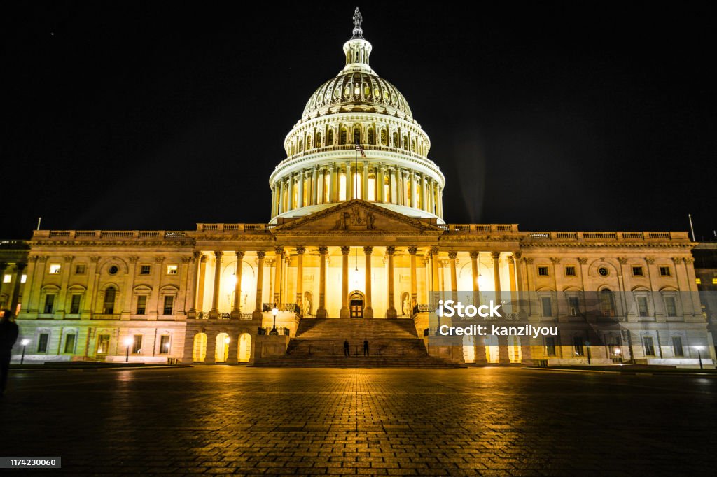 United States Capitol (United States Capitol) United States Capitol (United States Capitol). Shooting Location: Washington, DC Meeting Stock Photo