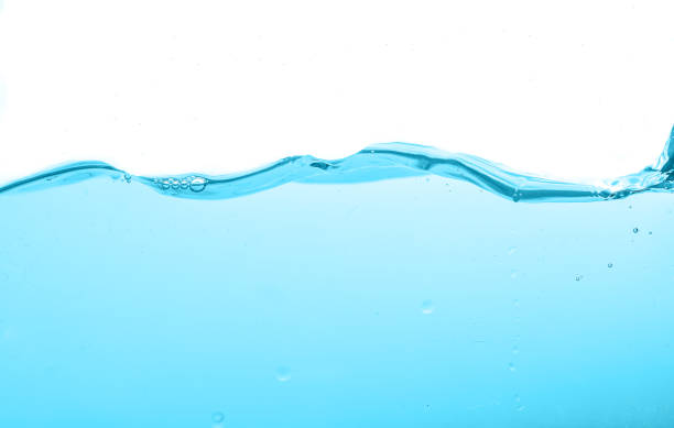 istock Water splash or water wave with bubbles of air on the background. 1174231837