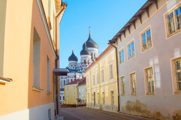 istock Alexander Nevsky Cathedral street Talinn 1174232403