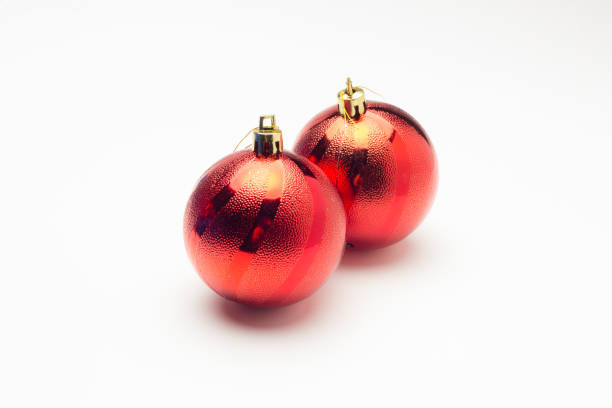 istock Red balls for Christmas decoration 1174232663