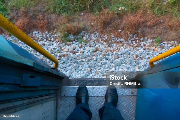 Train Passenger Indian Railway Stock Photo - Download Image Now - Carriage, City, Danger