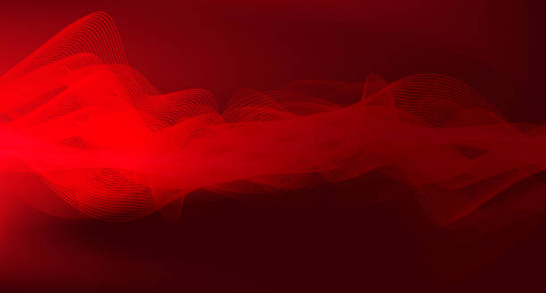istock Red Digital Sound Wave Low and Hight richter scale on Black Background,technology and earthquake wave diagram and Moving heart concept,design for music studio and science,Vector Illustration. 1174235275