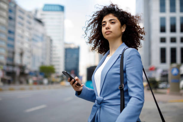istock Young businesswoman communting to work 1174240505