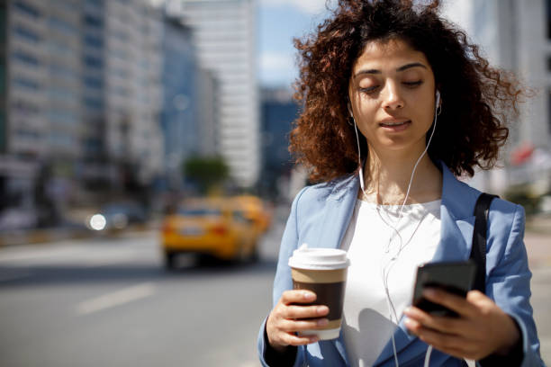 istock Young businesswoman communting to work 1174240546
