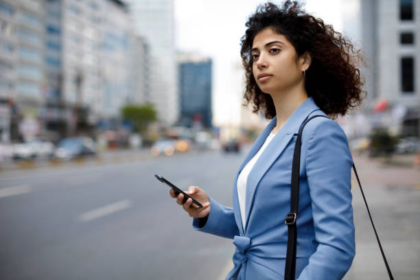 istock Young businesswoman communting to work 1174241233