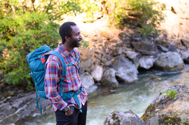 istock Man enjoying the great outdoors 1174243802