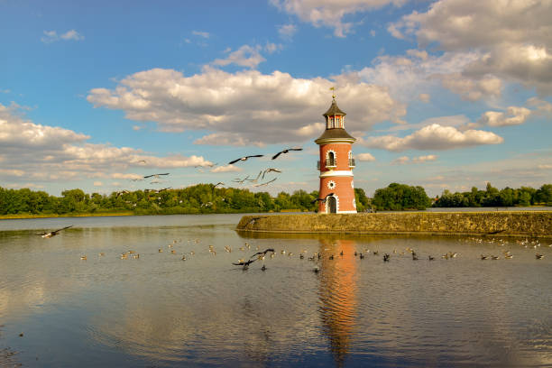 istock Lighthouse at the hunting lodge Moritzburg 1174243821