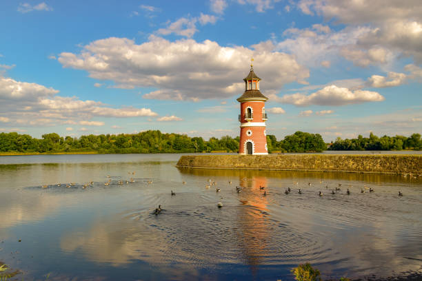 istock Lighthouse at the hunting lodge Moritzburg 1174244070