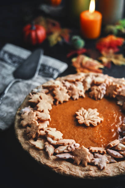istock Delicious Pumpkin Pie for the Holidays 1174251183