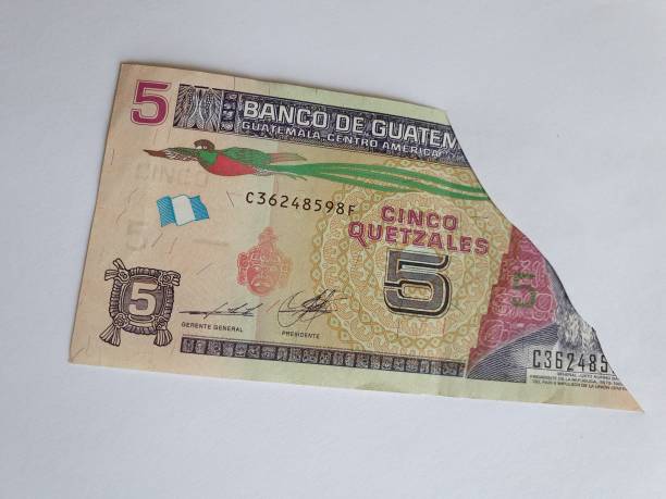  Billetes De Guatemala Fotografías de stock, fotos e imágenes libres de derechos