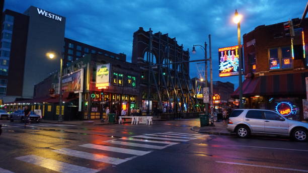 istock Rainy Night on Beale Street 1174255040