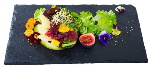 istock Tuna salad with avocado and mango 1174267348