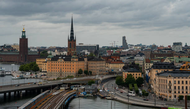 istock skyline in Stockholm 1174282562