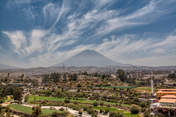 istock Misti volcano in Arequipa, Peru 1174285124