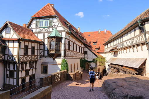 August 31 2019 - Wartburg Castle in Eisenach, Thuringia, Germany
