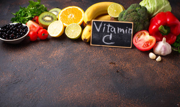 istock Food containing vitamin C. Healthy eating 1174292490