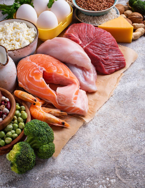 istock Healthy food high in protein 1174292594
