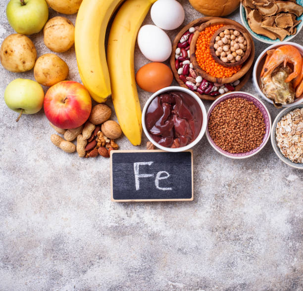 istock Healthy product sources of iron 1174292611