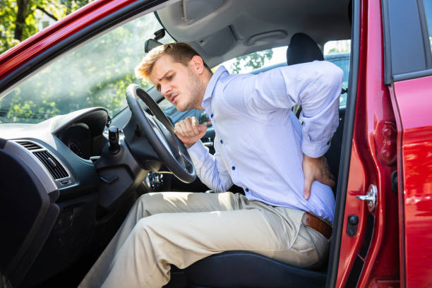istock Driver Having Backpain After Driving Car 1174295510