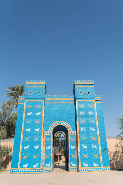 Ishtar gate in Babylon