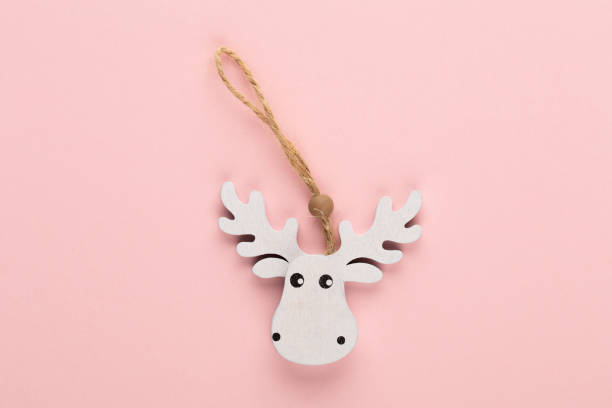 istock Christmas decorations on pink background. Christmas composition. Flat lay, top view, copy space. 1174303136