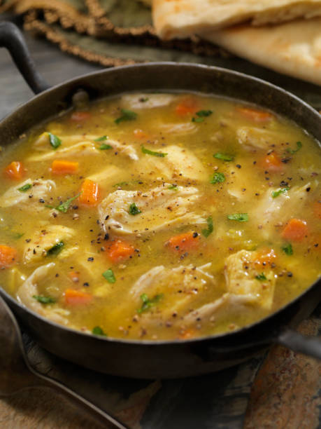 istock Mulligatawny Soup with Naan 1174305970
