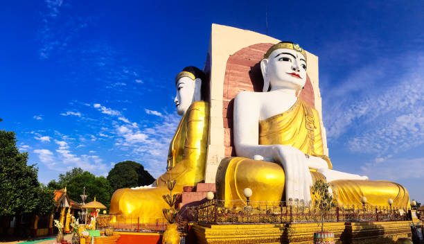 istock The Kyaik Pun Pagoda.  Bago, Myanmar 1174305973