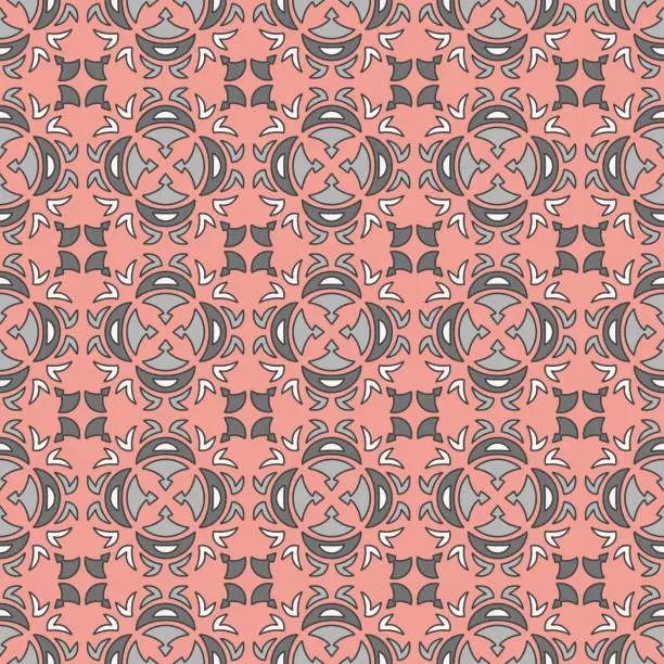 Vector illustration of Vector seamless geometric pattern