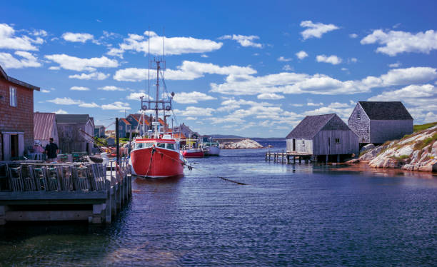 istock Summer Day in Peggy's Cove 1174319880