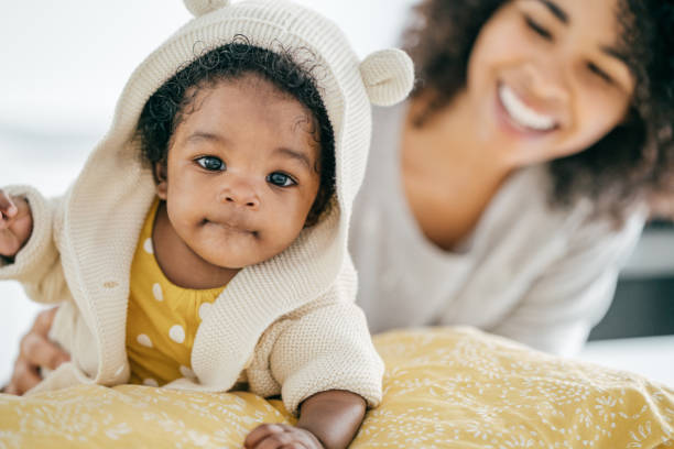 istock Mom and baby having great time together 1174324133