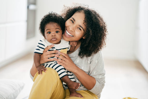 istock Mom and baby having great time together 1174324159