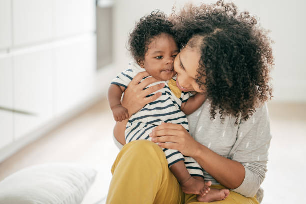 istock Mom and baby having great time together 1174324178