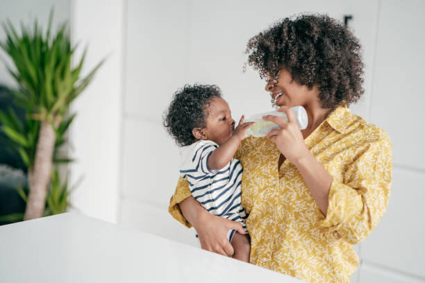 istock Mom and baby having great time together 1174324192