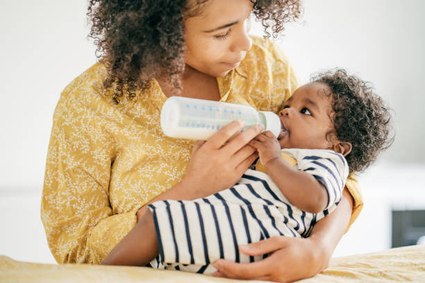 istock Mom and baby having great time together 1174324196