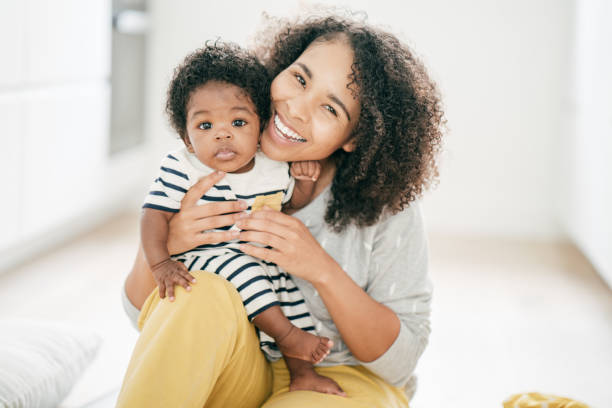 istock Mom and baby having great time together 1174324256