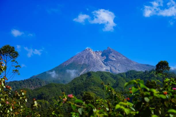 istock Merapi Volcano, shots in the morning. 1174325385