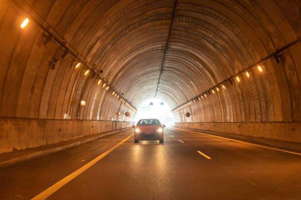 istock Highway tunnel with car 1174328797