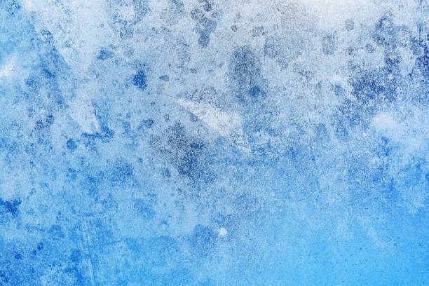 istock Abstract frozen water.Ice texture winter background 1174343460