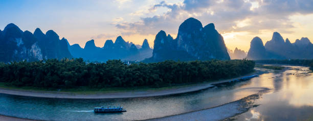 istock lijiang river in guilin 1174348019