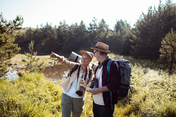 istock Senior Couple Hiking 1174351134