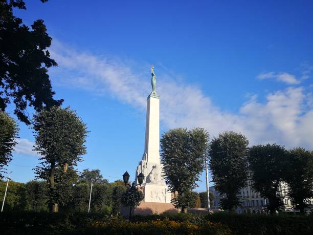 istock Freedom monument in Riga, Latvia 1174353412
