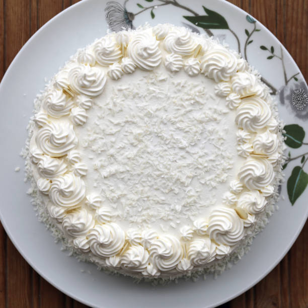 Homemade Raffaello Cake (Coconut Almond Cake)