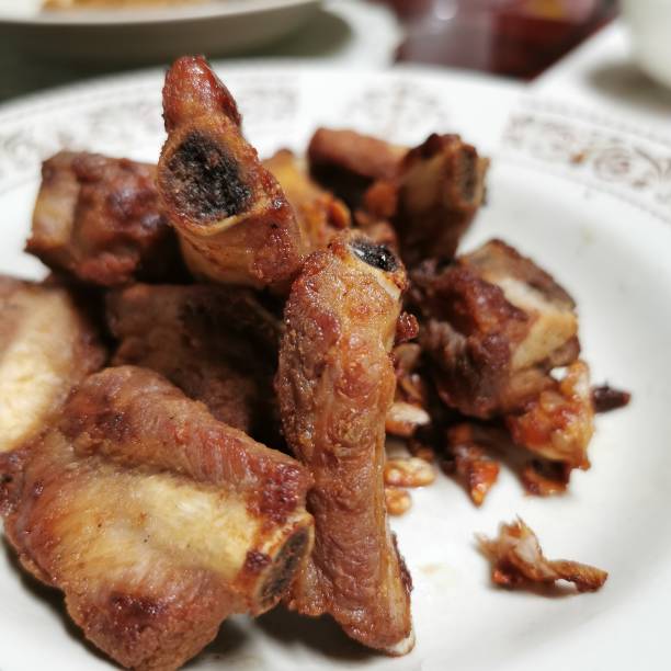 istock Deep fry pork spare rib 1174358384