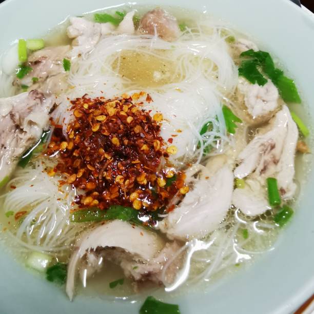 istock Chicken noodle soup in bowls 1174358394
