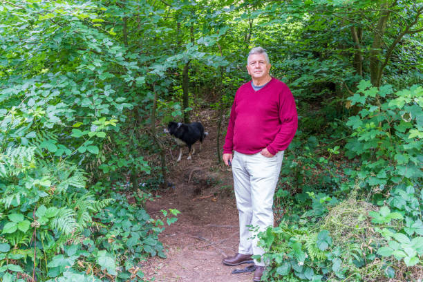 istock Senior Caucasian man in woodland 1174358501