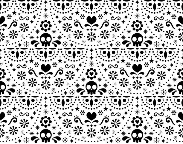 day of the dead pattern